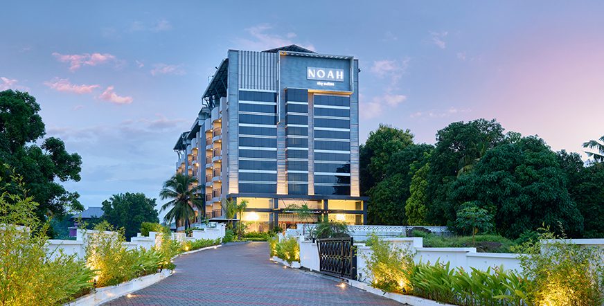 External View of NOAH Sky Suites Hotel Near Kochi Airport