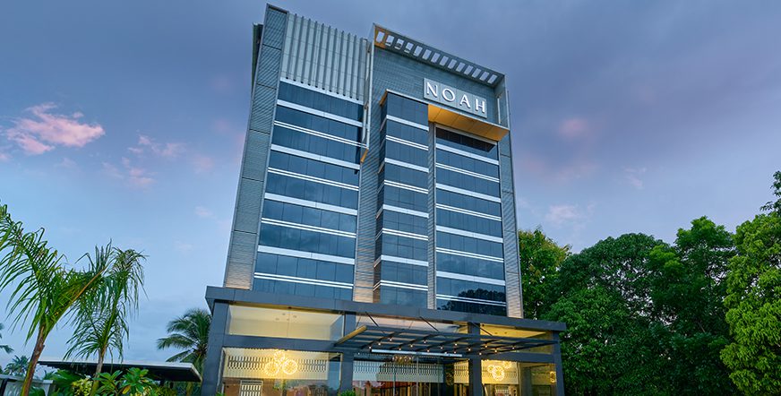 External View of NOAH Sky Suites Hotel Near Kochi Airport