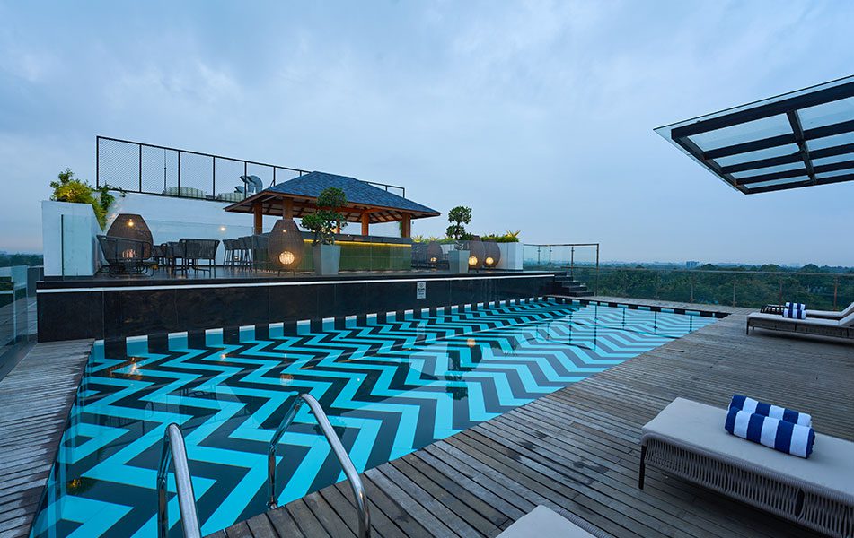 Aquariz Pool at NOAH Sky Suites