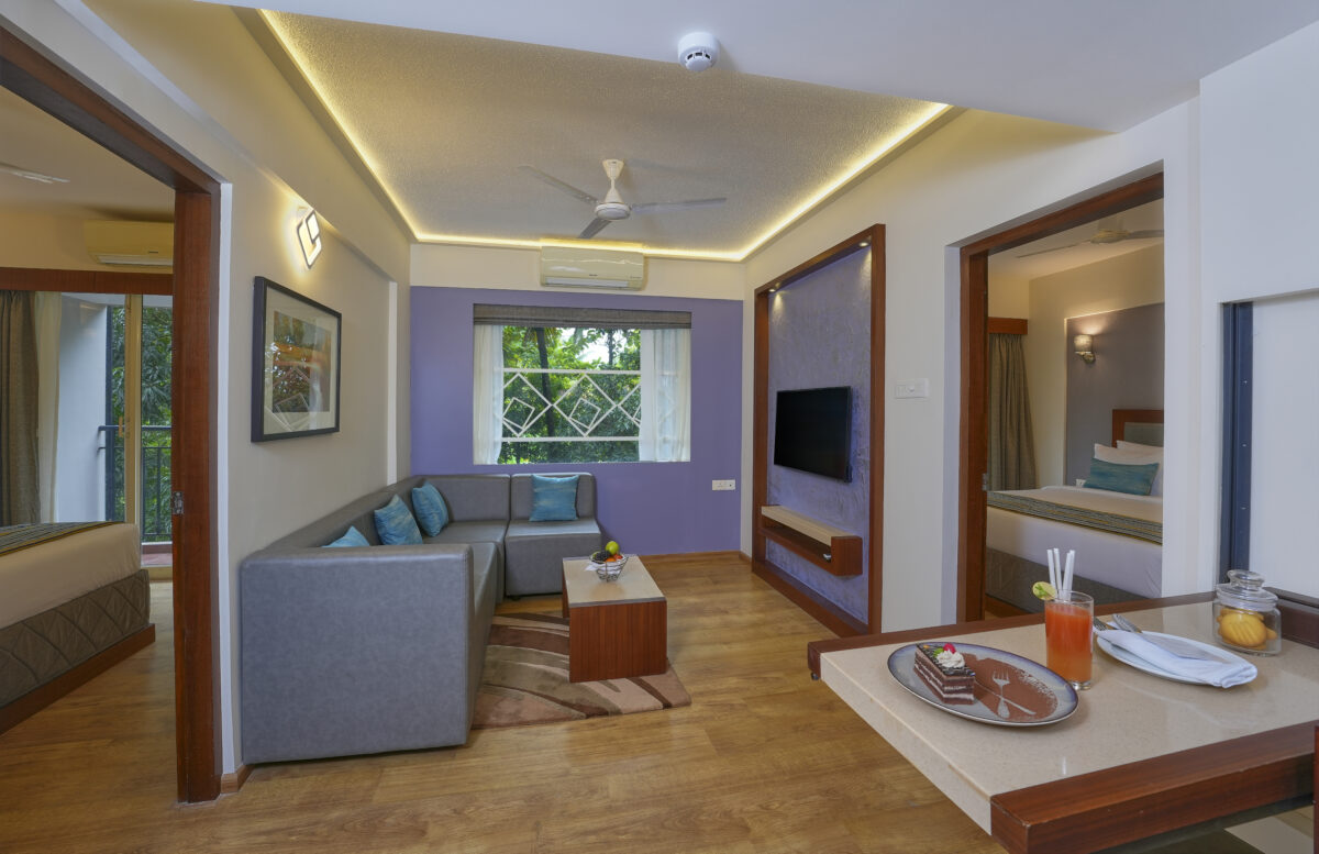 Premium Suite room at Noah Sky Suites, hotel near Cochin International Airport